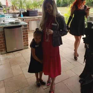 Banana Republic satin dress